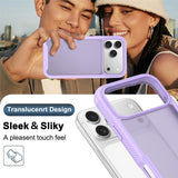 iPhone 18 Pro Max / 17 Pro Max EIDERWOOD Two-Piece Matte Hybrid Plastic Case - Purple
