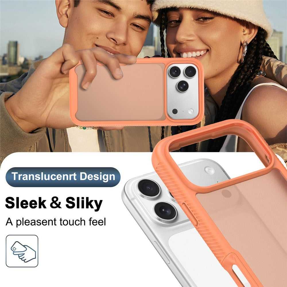 iPhone 18 Pro Max / 17 Pro Max EIDERWOOD Two-Piece Matte Hybrid Plastic Case - Orange