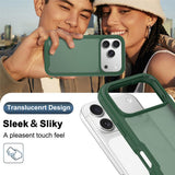 iPhone 18 Pro / 17 Pro EIDERWOOD Two-Piece Matte Hybrid Plastic Case - Green