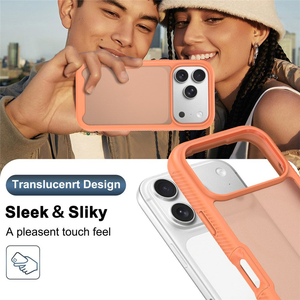iPhone 18 Pro / 17 Pro EIDERWOOD Two-Piece Matte Hybrid Plastic Case - Orange