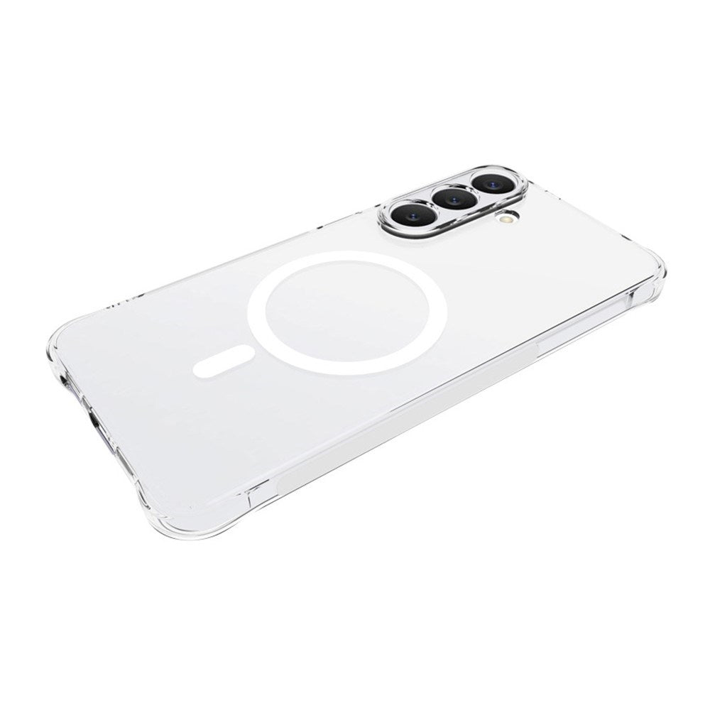 Samsung Galaxy S26 FE EIDERWOOD Flexible Plastic Case with Reinforced Corners - MagSafe Compatible - Transparent