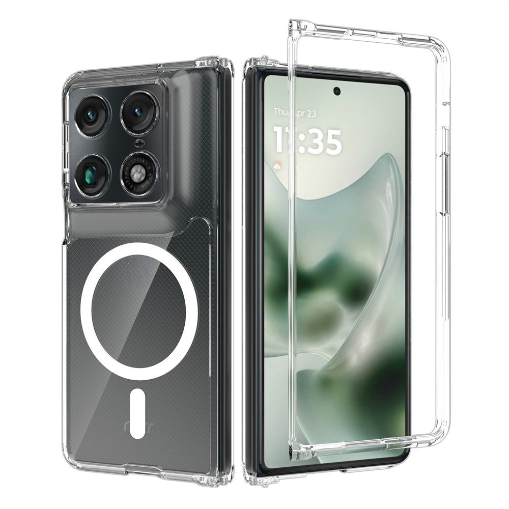 Motorola Razr Fold EIDERWOOD Hybrid Plastic Case - MagSafe Compatible - Transparent