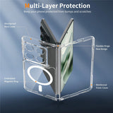 Motorola Razr Fold EIDERWOOD Hybrid Plastic Case - MagSafe Compatible - Transparent