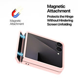 Samsung Galaxy Z Flip8 DUX DUCIS Hybrid Case with Matte Back - MagSafe Compatible - Pink