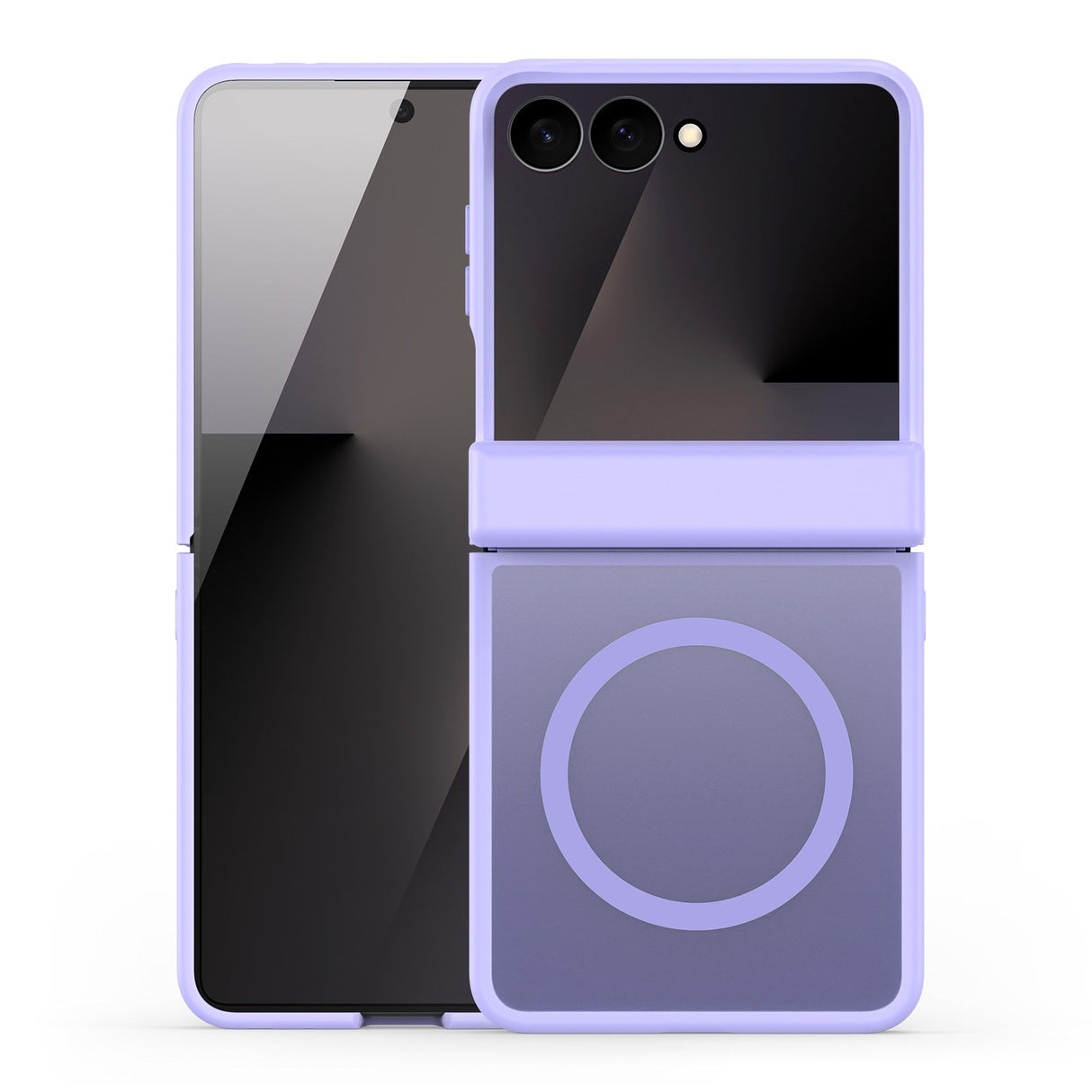 Samsung Galaxy Z Flip8 DUX DUCIS Hybrid Case with Matte Back - MagSafe Compatible - Purple