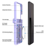 Samsung Galaxy Z Flip8 DUX DUCIS Hybrid Case with Matte Back - MagSafe Compatible - Purple