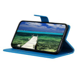 OPPO Find X9 Ultra EIDERWOOD Faux Leather Flip Case with Card Holder & Stand Function - Blue