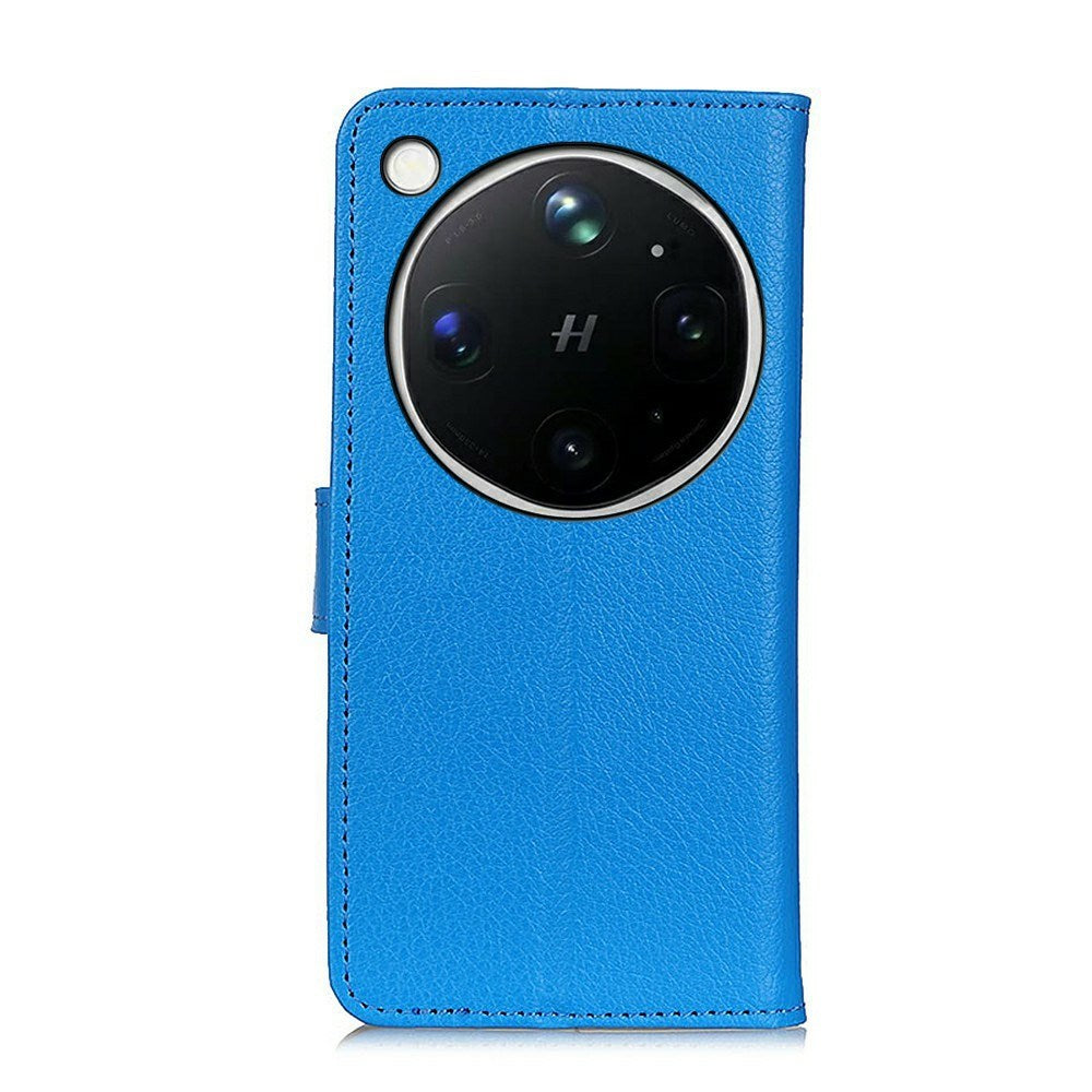 OPPO Find X9 Ultra EIDERWOOD Faux Leather Flip Case with Card Holder & Stand Function - Blue