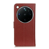 OPPO Find X9 Ultra EIDERWOOD Faux Leather Flip Case with Card Holder & Stand Function - Brown
