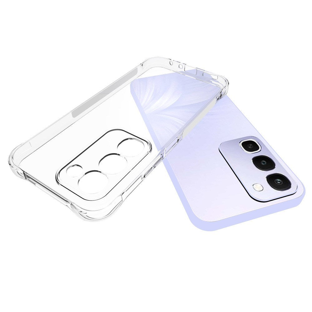 Realme C100 EIDERWOOD Flexible Plastic Case with Shock-Absorbing Corners - Transparent