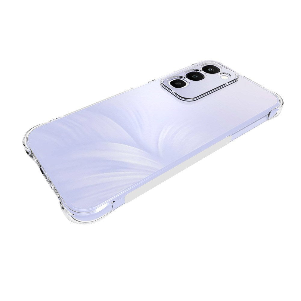 Realme C100 EIDERWOOD Flexible Plastic Case with Shock-Absorbing Corners - Transparent