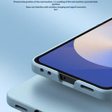 Samsung Galaxy Z Flip8 EIDERWOOD Hard Plastic Case with Hinge - Blue