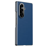 Samsung Galaxy Z Fold8 Faux Leather Back Case - Blue