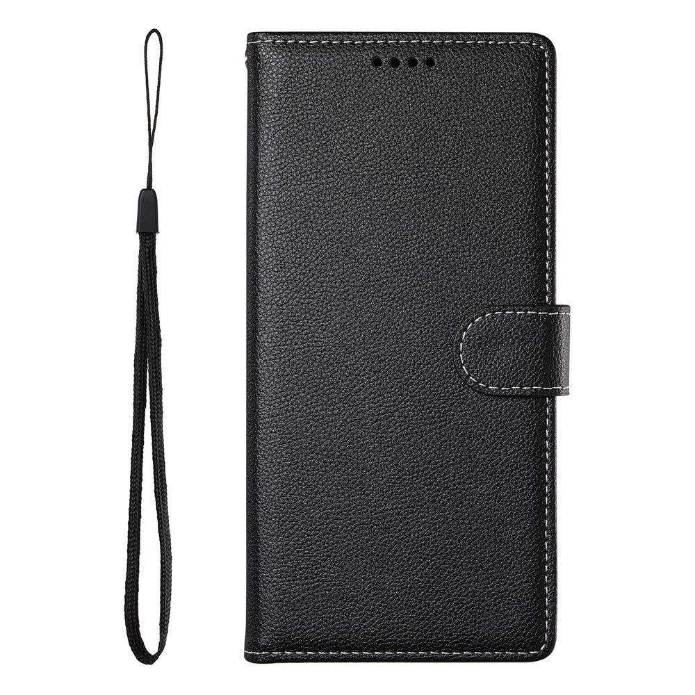 Samsung Galaxy S26 FE EIDERWOOD Flip Case with Wallet and Strap - Black
