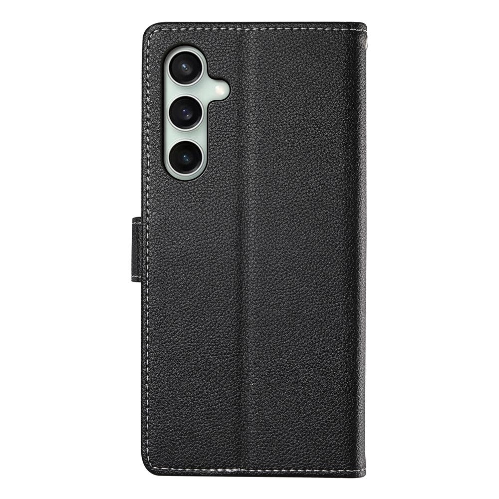Samsung Galaxy S26 FE EIDERWOOD Flip Case with Wallet and Strap - Black