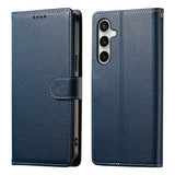 Samsung Galaxy S26 FE EIDERWOOD Flip Case with Card Holder and Strop - Blue