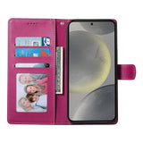 Samsung Galaxy S26 FE EIDERWOOD Flip Case with Card Holder and Strop - Pink