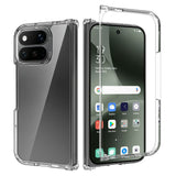 Google Pixel 11 Pro Fold EIDERWOOD Hybrid Plastic Case - Transparent