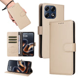Motorola Edge 70 Pro EIDERWOOD Faux Leather Flip Case with Strap - Beige