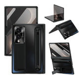 Samsung Galaxy Z Fold8 EIDERWOOD Case with Stylus Pen & Kickstand - Black
