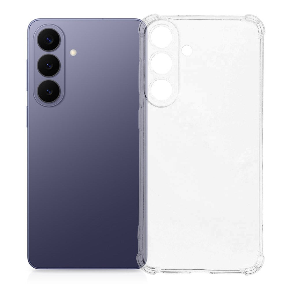 Samsung Galaxy S26 FE EIDERWOOD Flexible Plastic Case with Reinforced Corners - Transparent