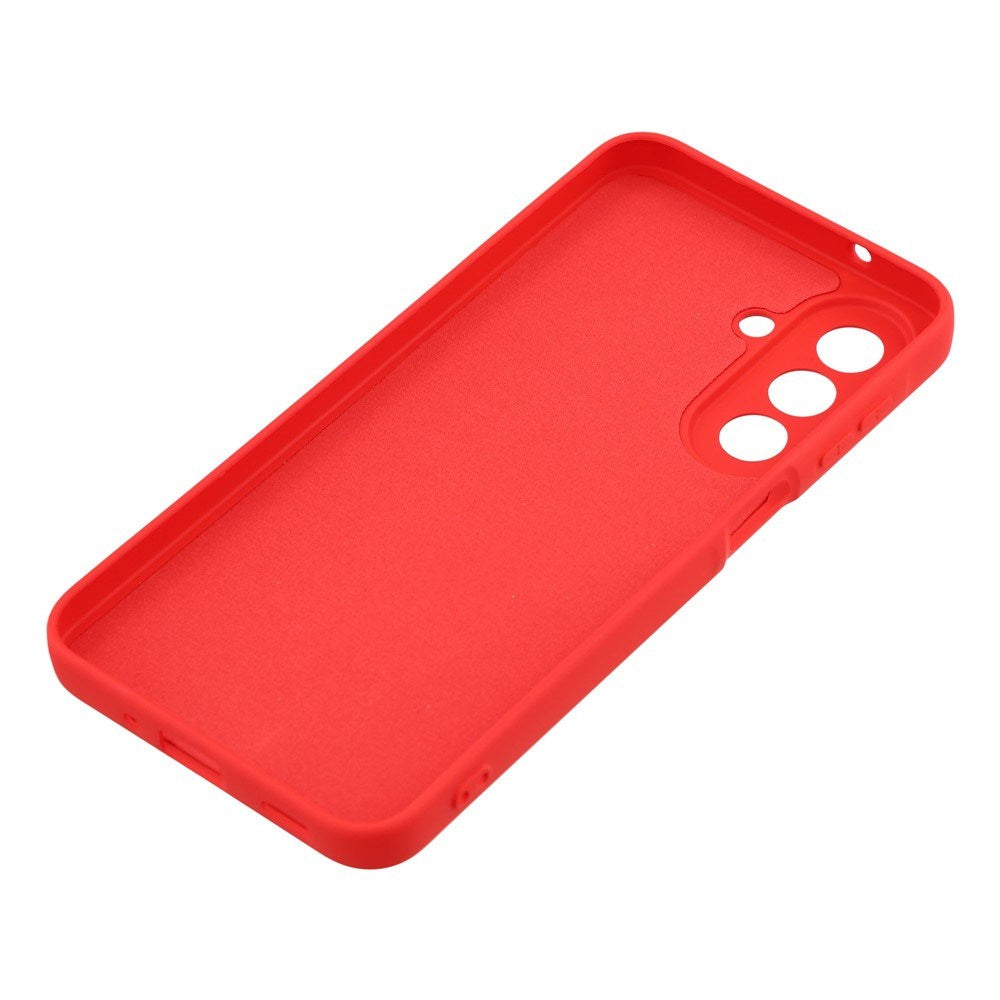 Samsung Galaxy A27 EIDERWOOD Lined Flexible Plastic Case - Red