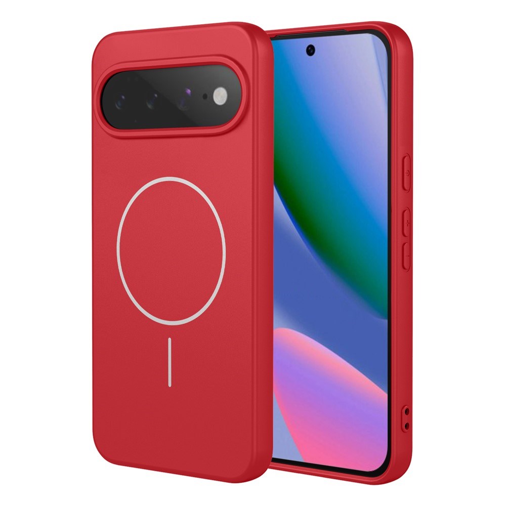 Google Pixel 11 EIDERWOOD Flexible Plastic Case with Lined Inside - MagSafe Compatible - Red