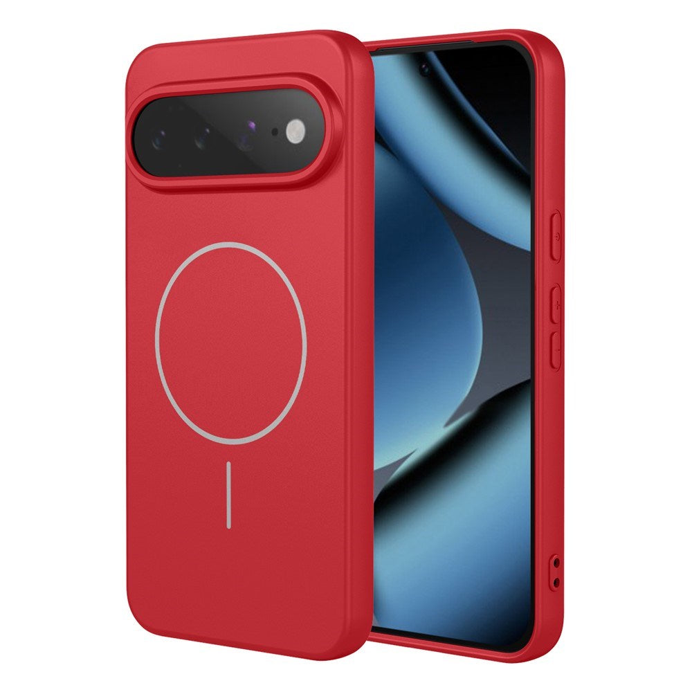 Google Pixel 11 Pro EIDERWOOD Flexible Plastic Case with Lined Inside - MagSafe Compatible - Red