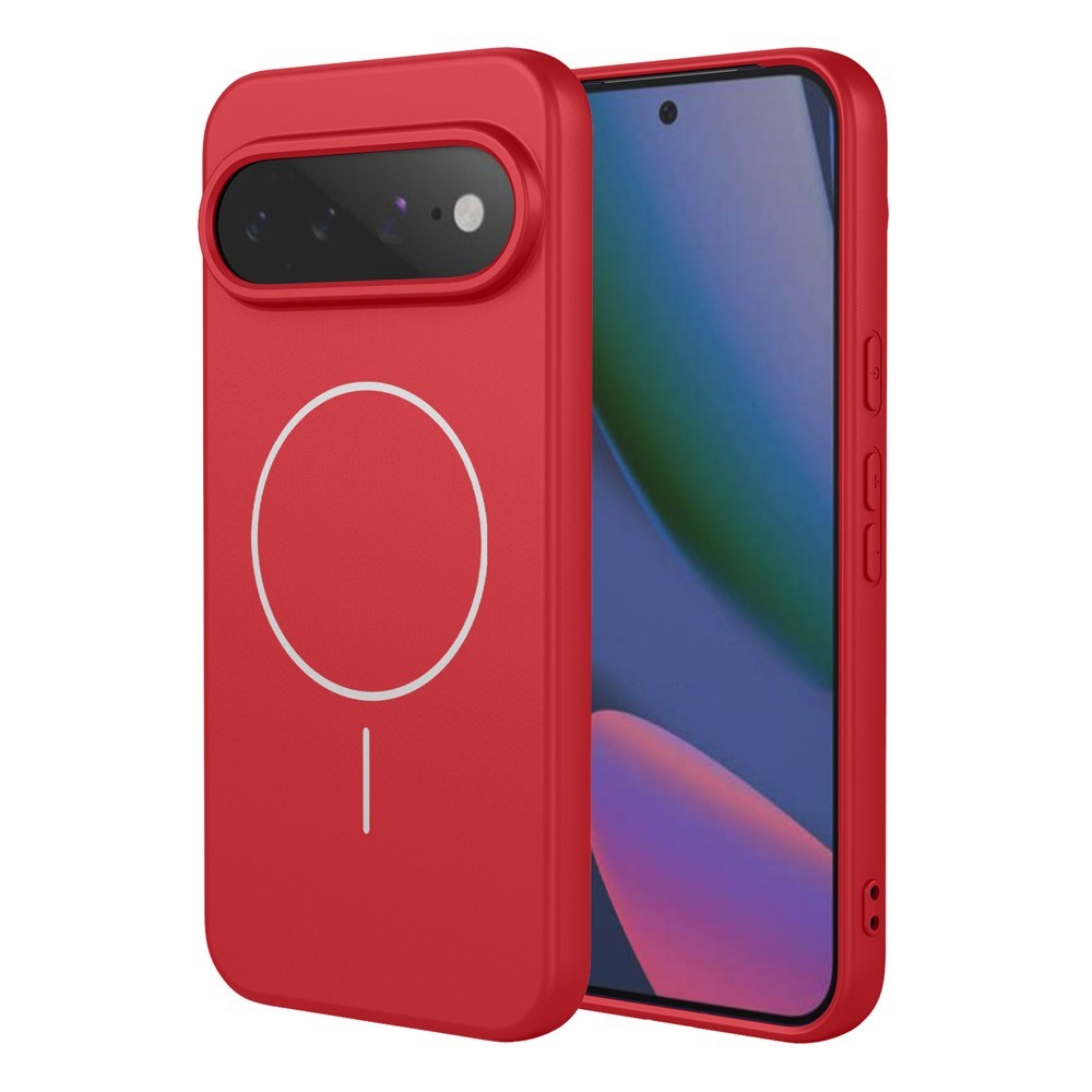 Google Pixel 11 Pro XL EIDERWOOD Flexible Plastic Case with Lined Inside - MagSafe Compatible - Red