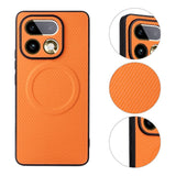 Realme 16 Pro EIDERWOOD Hybrid Carbon Case - MagSafe Compatible - Orange