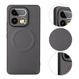 Realme 16 Pro EIDERWOOD Hybrid Carbon Case - MagSafe Compatible - Grey
