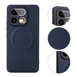 Realme 16 Pro EIDERWOOD Hybrid Carbon Case - MagSafe Compatible - Blue