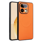 Realme 16 Pro+ EIDERWOOD Hybrid Carbon Case - MagSafe Compatible - Orange
