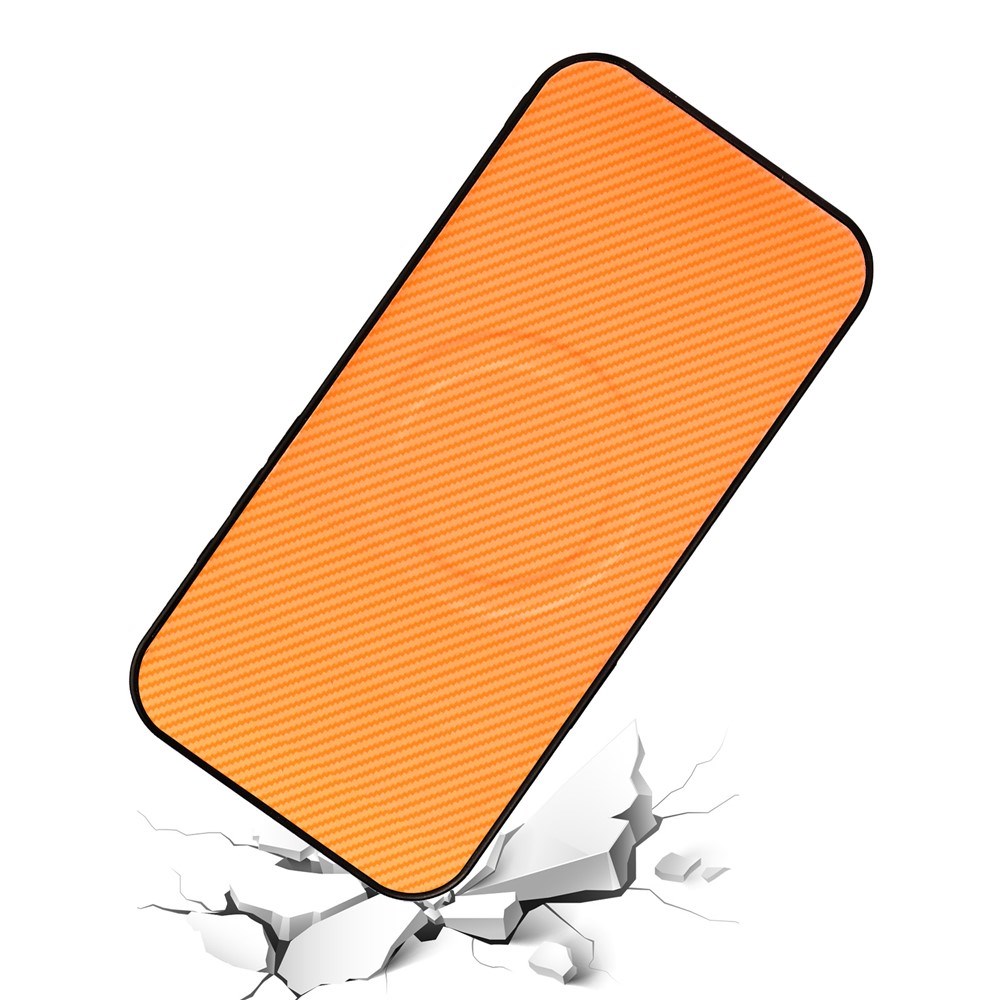 Realme 16 Pro+ EIDERWOOD Hybrid Carbon Case - MagSafe Compatible - Orange