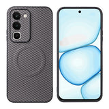Realme C100 EIDERWOOD Hybrid Carbon Case - MagSafe Compatible - Grey