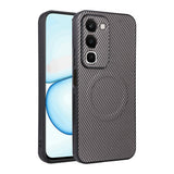Realme C100 EIDERWOOD Hybrid Carbon Case - MagSafe Compatible - Grey