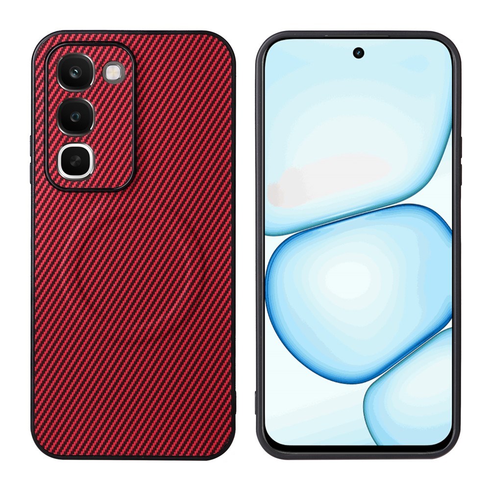 Realme C100 EIDERWOOD Hybrid Carbon Case - MagSafe Compatible - Red