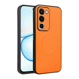 Realme C100 EIDERWOOD Hybrid Carbon Case - MagSafe Compatible - Orange
