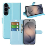 Samsung Galaxy S26 FE EIDERWOOD Flip Case with Card Holder & Stand Function - Blue