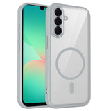 Samsung Galaxy A27 EIDERWOOD Hybrid Plastic Case - MagSafe Compatible - Clear / Grey