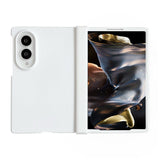 Samsung Galaxy Z Fold8 EIDERWOOD Hard Plastic Case with Hinge - White