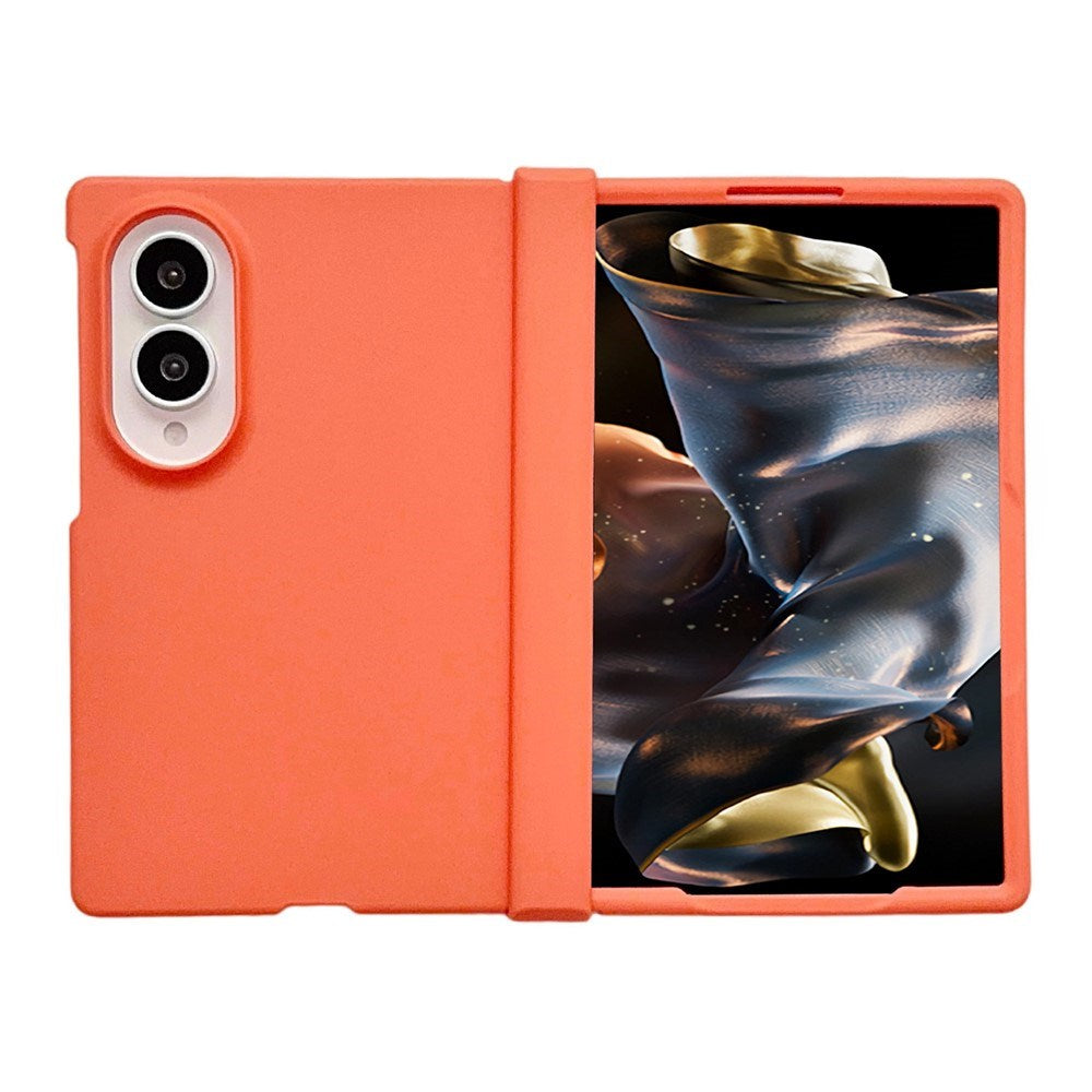 Samsung Galaxy Z Fold8 EIDERWOOD Hard Plastic Case with Hinge - Orange