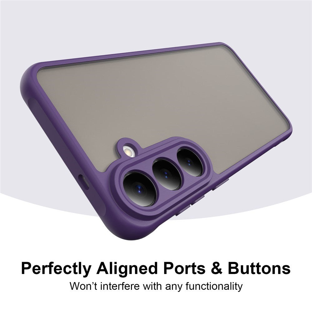 Samsung Galaxy S26 FE EIDERWOOD Mat Hybrid Case - Purple