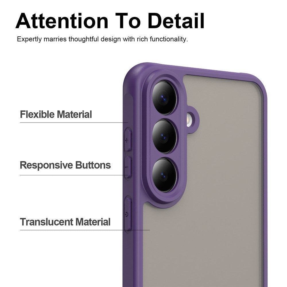 Samsung Galaxy S26 FE EIDERWOOD Mat Hybrid Case - Purple