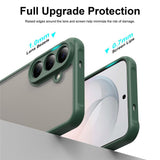 Samsung Galaxy S26 FE EIDERWOOD Mat Hybrid Case - Dark Green