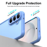 Samsung Galaxy S26 FE EIDERWOOD Mat Hybrid Case - Light Blue
