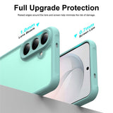 Samsung Galaxy S26 FE EIDERWOOD Mat Hybrid Case - Turquoise