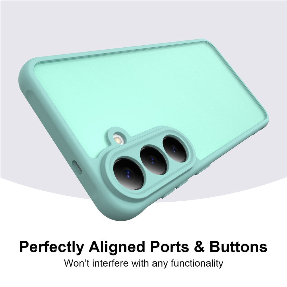 Samsung Galaxy S26 FE EIDERWOOD Mat Hybrid Case - Turquoise