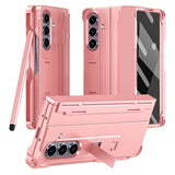 Samsung Galaxy Z Fold8 Ultra EIDERWOOD Rugged Case with Stand Function & Screen Protection - Pink
