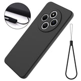 Xiaomi Redmi 17C (4G) EIDERWOOD Silicone Case W. Strap - Black